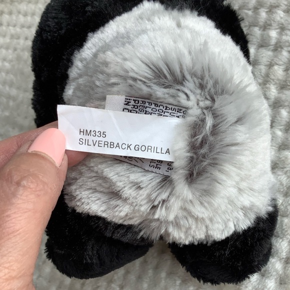 GANZ Webkinz HM335 Plush Silverback Gorilla Stuffed Animal Toy No Code 🦍 - Picture 12 of 15